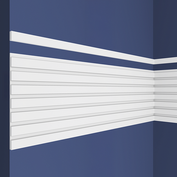 Молдинг Европласт U.6.51.430 Пенополистирол 2000*24*10 мм