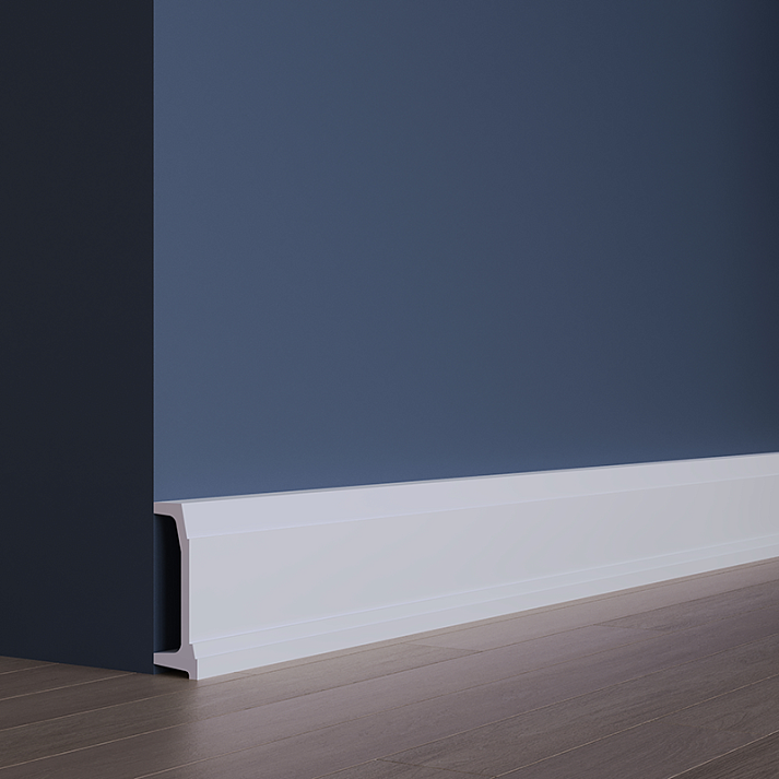 Плинтус Европласт 1.53.807 Пенополиуретан 2000*160*53 мм