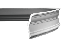 Карниз гибкий Европласт 1.50.132 Пенополиуретан 2000*216*117 мм