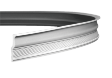 Карниз гибкий Европласт 1.50.127 Пенополиуретан 2000*89*46 мм