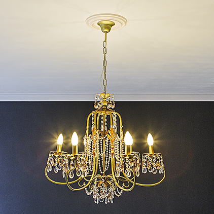 Розетка Европласт 1.56.013 Пенополиуретан 258*32 мм