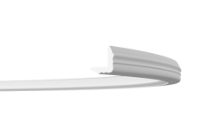 Карниз гибкий Европласт 1.50.295 Пенополиуретан 2000*30*30 мм