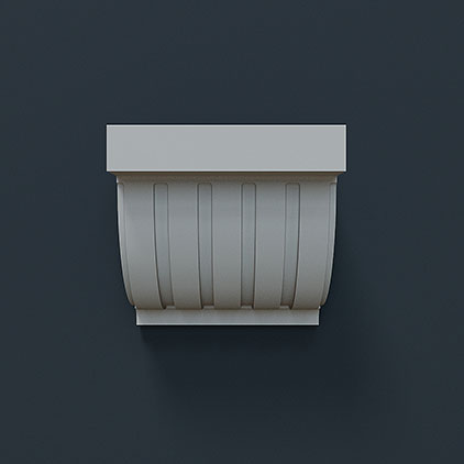 Кронштейн Европласт 1.19.801 Пенополиуретан 127*100*120 мм