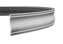 Карниз гибкий Европласт 1.50.131 Пенополиуретан 2000*63*136 мм