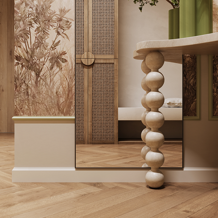 Плинтус Европласт U.6.53.130 Перфом 2000*80*11 мм