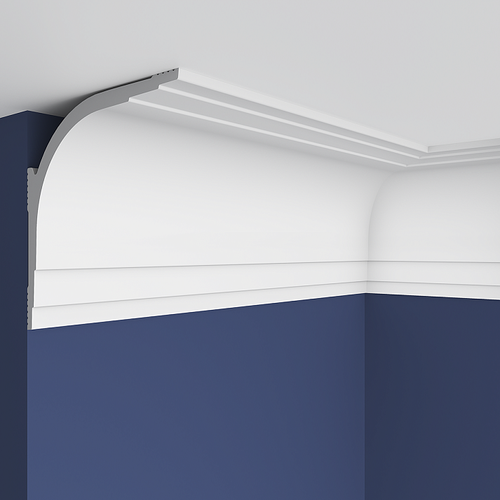 Карниз Европласт U.6.50.403 Пенополистирол 2000*110*110 мм