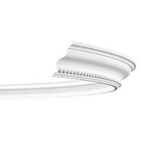 Карниз гибкий Европласт 1.50.216 Пенополиуретан 2000*75*67 мм