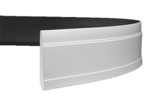 Плинтус гибкий Европласт 1.53.102 Пенополиуретан 2000*149,5*22 мм