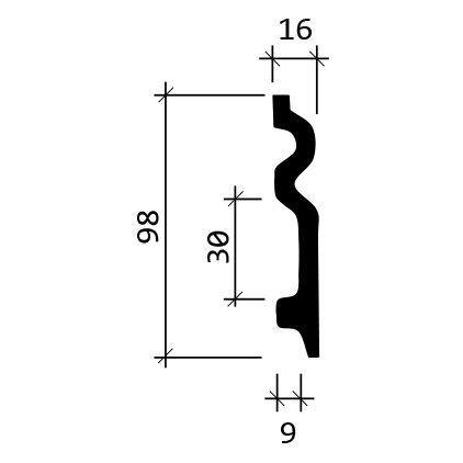 Плинтус Европласт 6.53.109 Композит