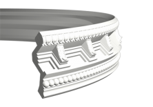 Карниз гибкий Европласт 1.50.169 Пенополиуретан 2000*99*96 мм