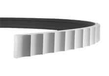 Молдинг гибкий Европласт 1.51.327 Пенополиуретан 2000*80*21 мм