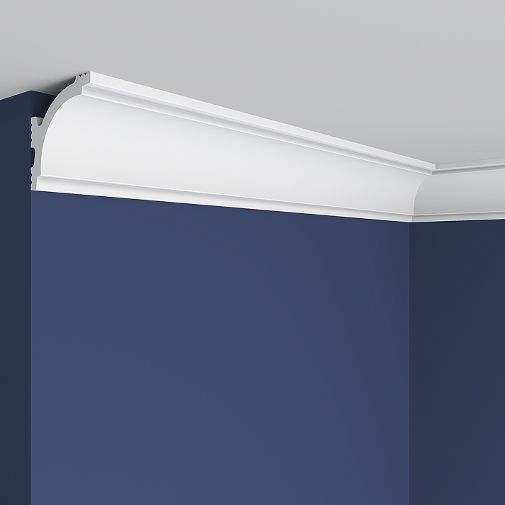 Карниз Европласт 6.50.404 Пенополистирол 2000*40*40 мм