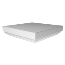 Крышка столба (плоская) Европласт 4.73.101 Пенополиуретан 55*269*270 мм