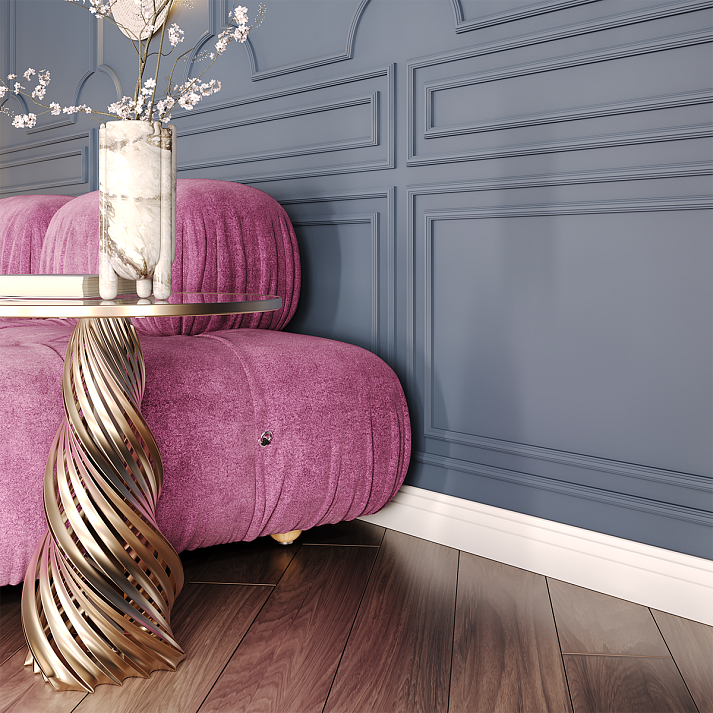 Плинтус Европласт U.6.53.140 Перфом 2000*100*13 мм