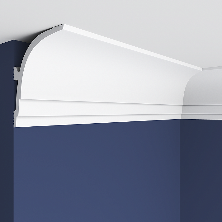 Карниз Европласт 6.50.414 Пенополистирол 2000*80*69 мм