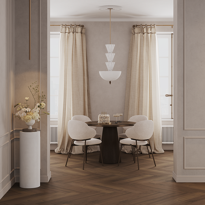 Плинтус Европласт U.6.53.131 Перфом 2000*100*13 мм