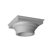 Капитель Европласт 4.11.101 Пенополиуретан 180*408*408 мм