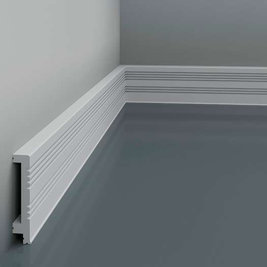 Плинтус Европласт 6.53.705 Композит 2000*90*18 мм