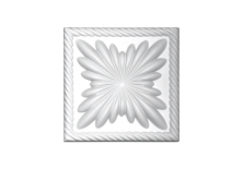 Квадрат Европласт 1.54.013 Пенополиуретан 109*109*28 мм