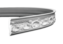 Карниз гибкий Европласт 1.50.124 Пенополиуретан 2000*115*55 мм