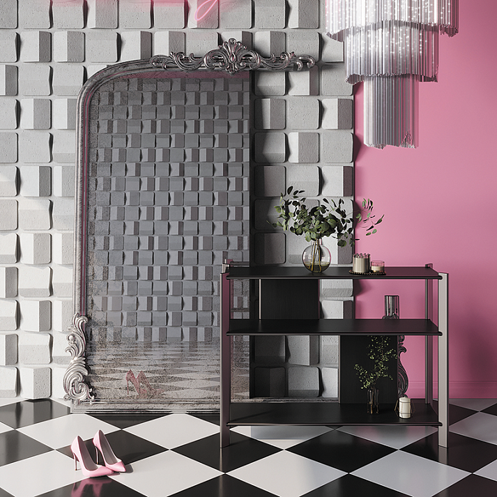 Декоративная панель Европласт 1.59.823 Пенополиуретан 600*600*44 мм