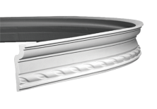 Карниз гибкий Европласт 1.50.119 Пенополиуретан 2000*113*56 мм