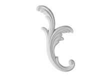 Орнамент Европласт 1.60.111 Пенополиуретан 282*142*16 мм