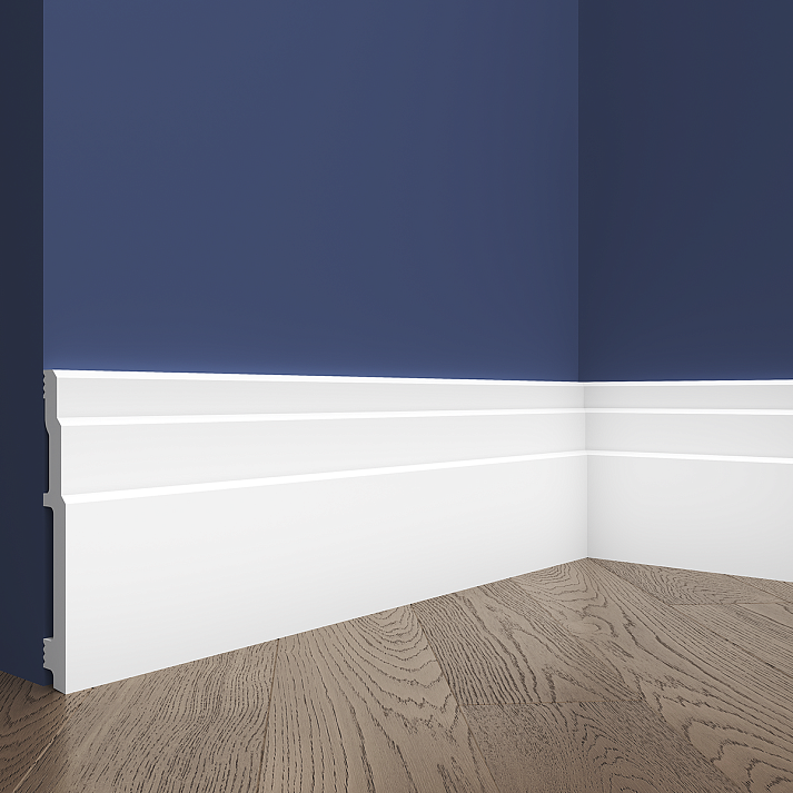 Плинтус Европласт U.6.53.140 Перфом 2000*100*13 мм