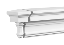 Торцевой элемент Европласт 4.82.331 Пенополиуретан 109*61*61 мм