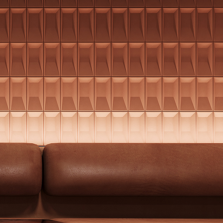 Декоративная панель Европласт 1.59.903 Пенополиуретан 416*416*30 мм