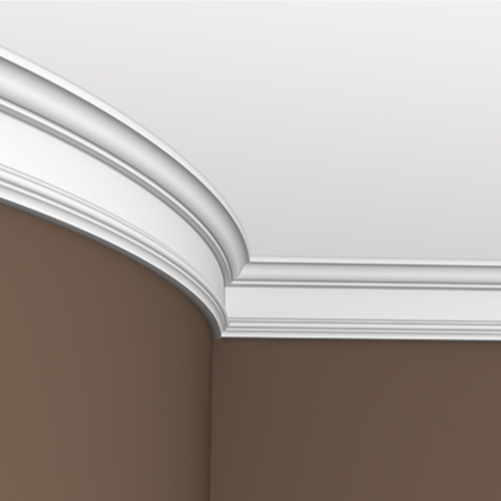 Карниз гибкий Европласт 1.50.121 Пенополиуретан 2000*101*50 мм