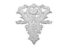 Орнамент Европласт 1.60.037 Пенополиуретан 297*264*21 мм