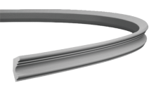 Карниз гибкий Европласт 1.50.122 Пенополиуретан 2000*50*40 мм