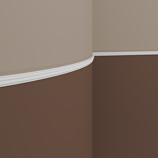 Молдинг Европласт 1.51.386 гибкий Пенополиуретан 2000*35*15 мм