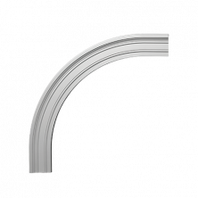 Арочное обрамление гибкое Европласт 4.87.033 Пенополиуретан 882*890*37 мм