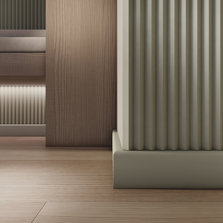 Плинтус Европласт U.6.53.123 Пенополистирол 2000*70*18 мм