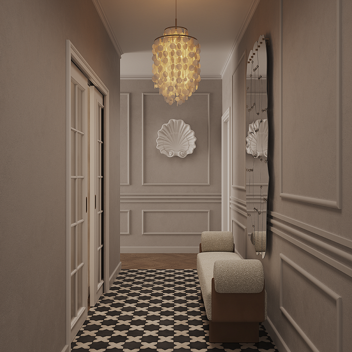 Молдинг Европласт U.6.51.416 Пенополистирол 2000*30*16 мм