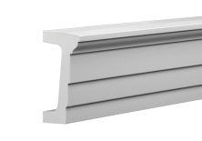 Архитрав Европласт 4.34.202 Пенополиуретан 2000*124*67 мм