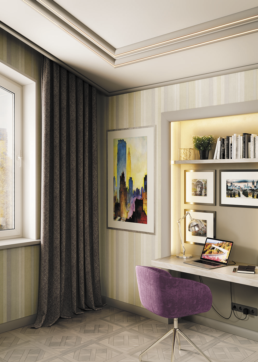 Молдинг Европласт 6.51.710 Композит 2000*55*32 мм