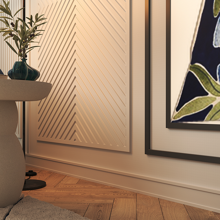 Молдинг Европласт U.6.51.430 Пенополистирол 2000*24*10 мм