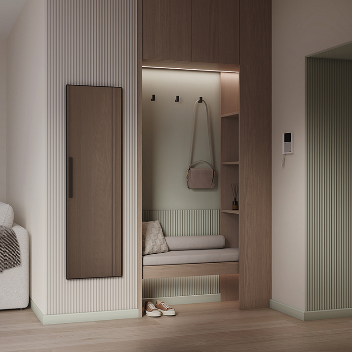 Плинтус Европласт U.6.53.123 Пенополистирол 2000*70*18 мм