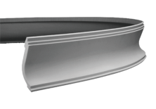 Карниз гибкий Европласт 1.50.170 Пенополиуретан 2000*79*113 мм