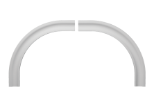 Арочное обрамление Европласт 4.87.031 Пенополиуретан 1140*1116*50 мм