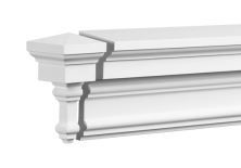 Торцевой элемент Европласт 4.82.332 Пенополиуретан 109*54*54 мм