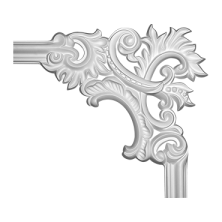 Угловой элемент Европласт 1.52.279 Пенополиуретан 323*358*22 мм