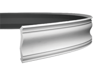 Карниз гибкий Европласт 1.50.133 Пенополиуретан 2000*120*115 мм