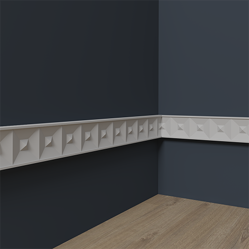 Молдинг Европласт 1.51.817 Пенополиуретан 2000*56*20 мм