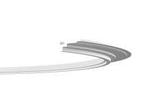 Карниз гибкий Европласт 1.50.296 Пенополиуретан 2000*35*110 мм