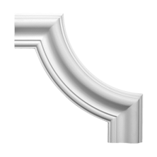 Угловой элемент Европласт 1.52.302 Пенополиуретан 215*215*25 мм