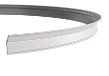 Карниз гибкий Европласт 1.50.174 Пенополиуретан 2000*62*36 мм